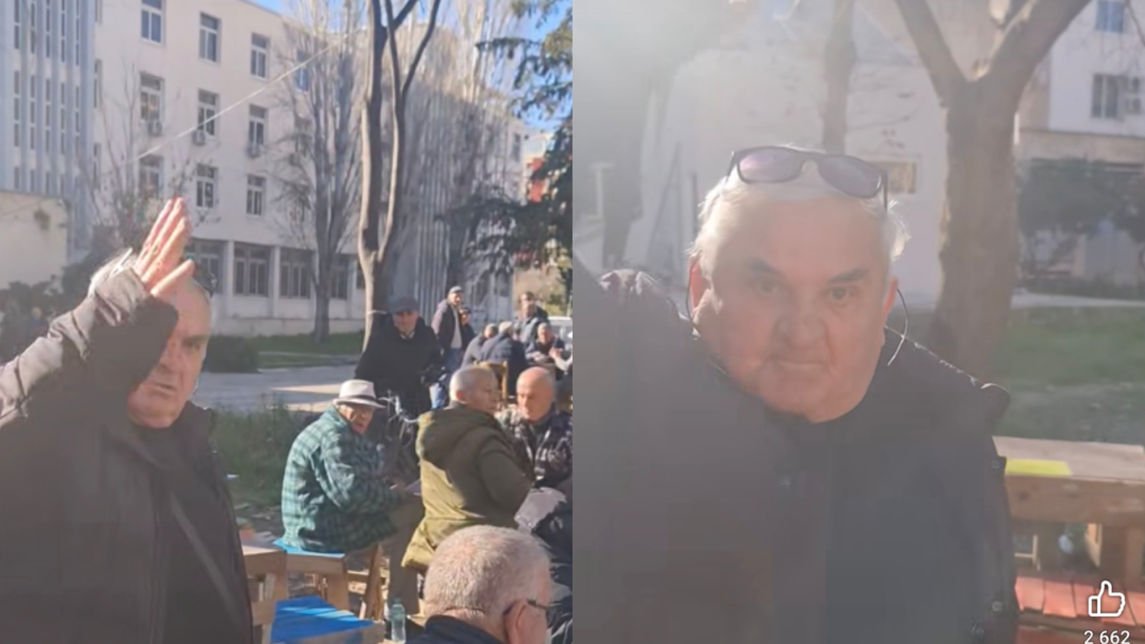 Pensionistët vlonjatë një javë pa ujë por nuk e lënë dominon  Berisha e ka fajin 