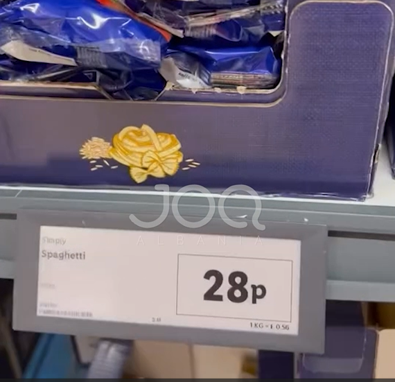  Makarona me 30 lekë në qendër të Londrës  Ku mund t i gjej në Shqipëri me këtë çmim   