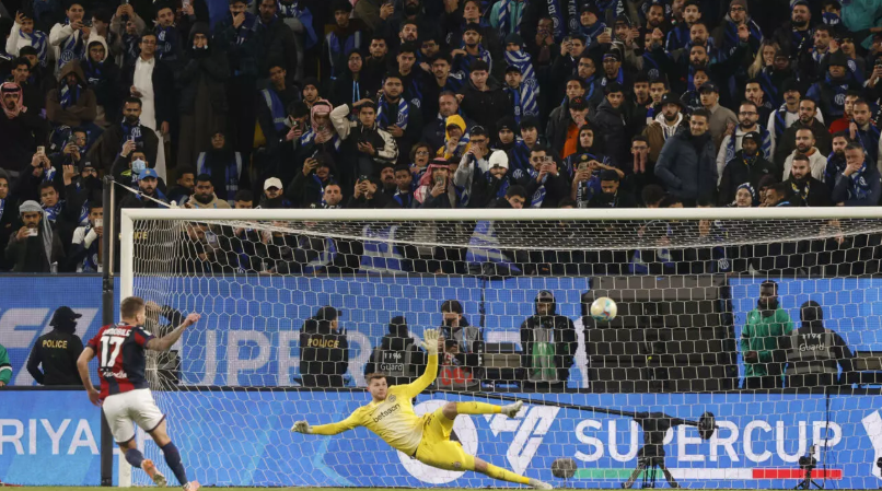 Bologna mposht Interin me penallti dhe shkon në finalen e Superkupës së Italisë