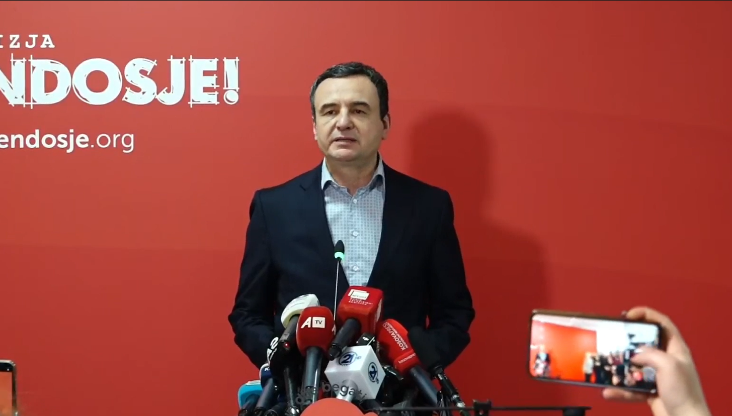 Zgjedhjet në Kosovë  Kurti shpall fitoren  Më e madhja në historinë e vendit 