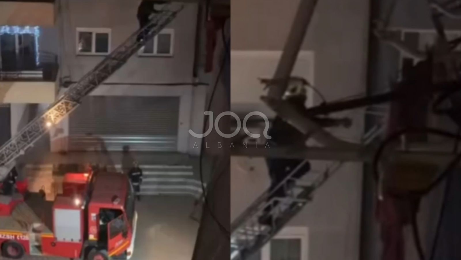 Zjarrfikësit heronj shpëtojnë macen që ishte braktisur prej ditësh në katin e tretë