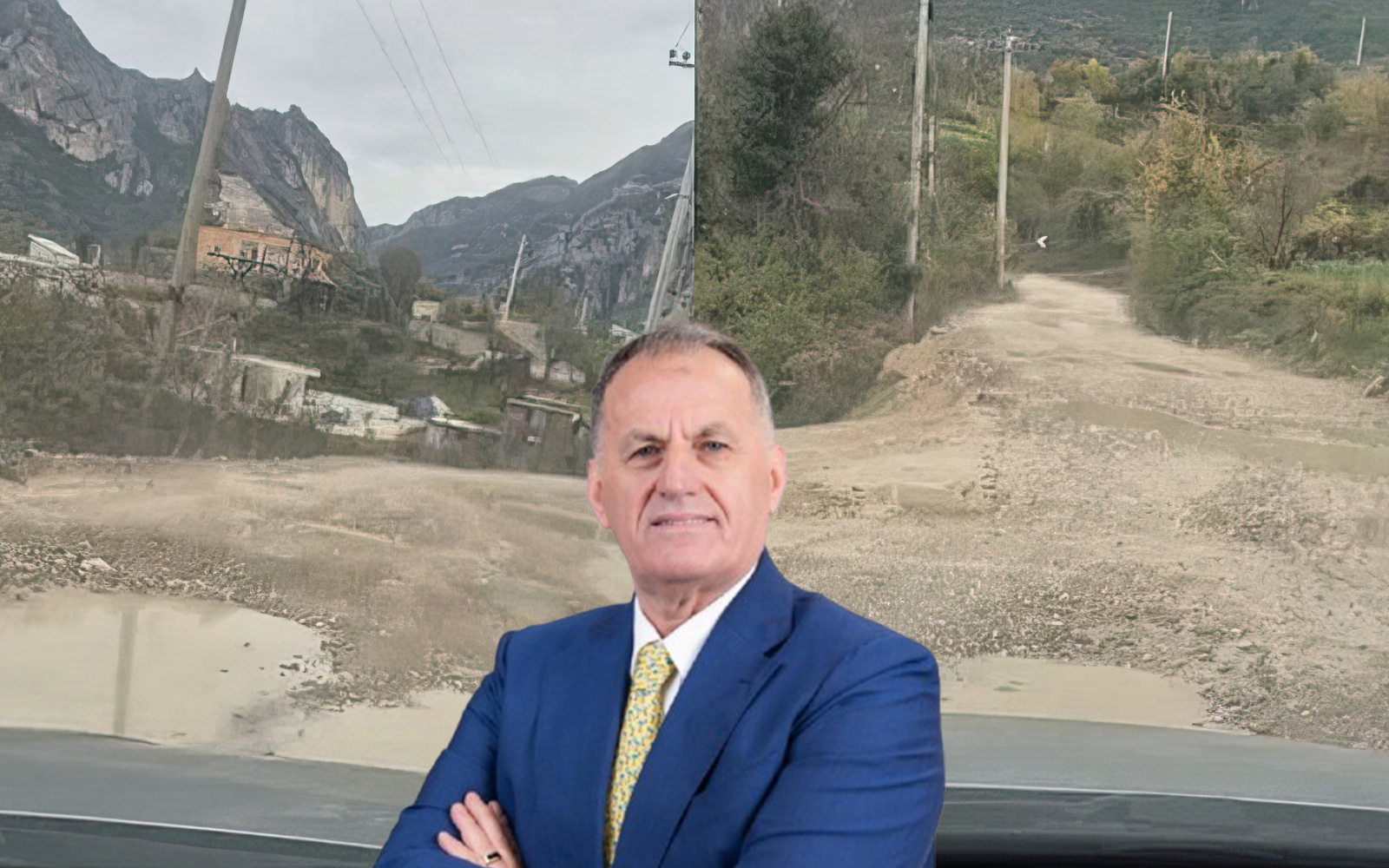 Rruga Zall Herr Bovillë e degraduar   Deputeti Qefalia na ka mashtruar  