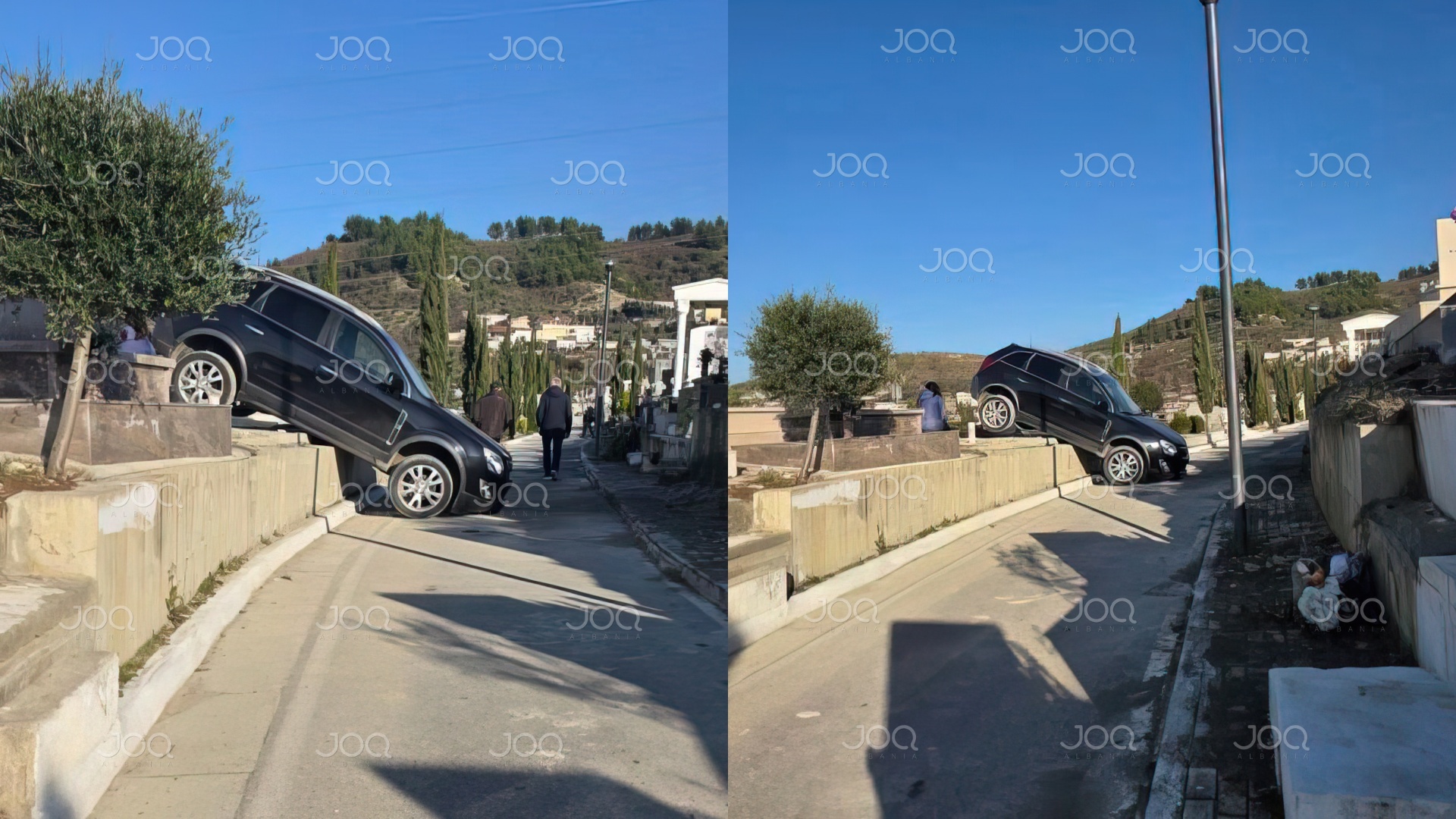  Rruga te varrezat e Sharrës përfundon në humnerë  turp e faqja e zezë  