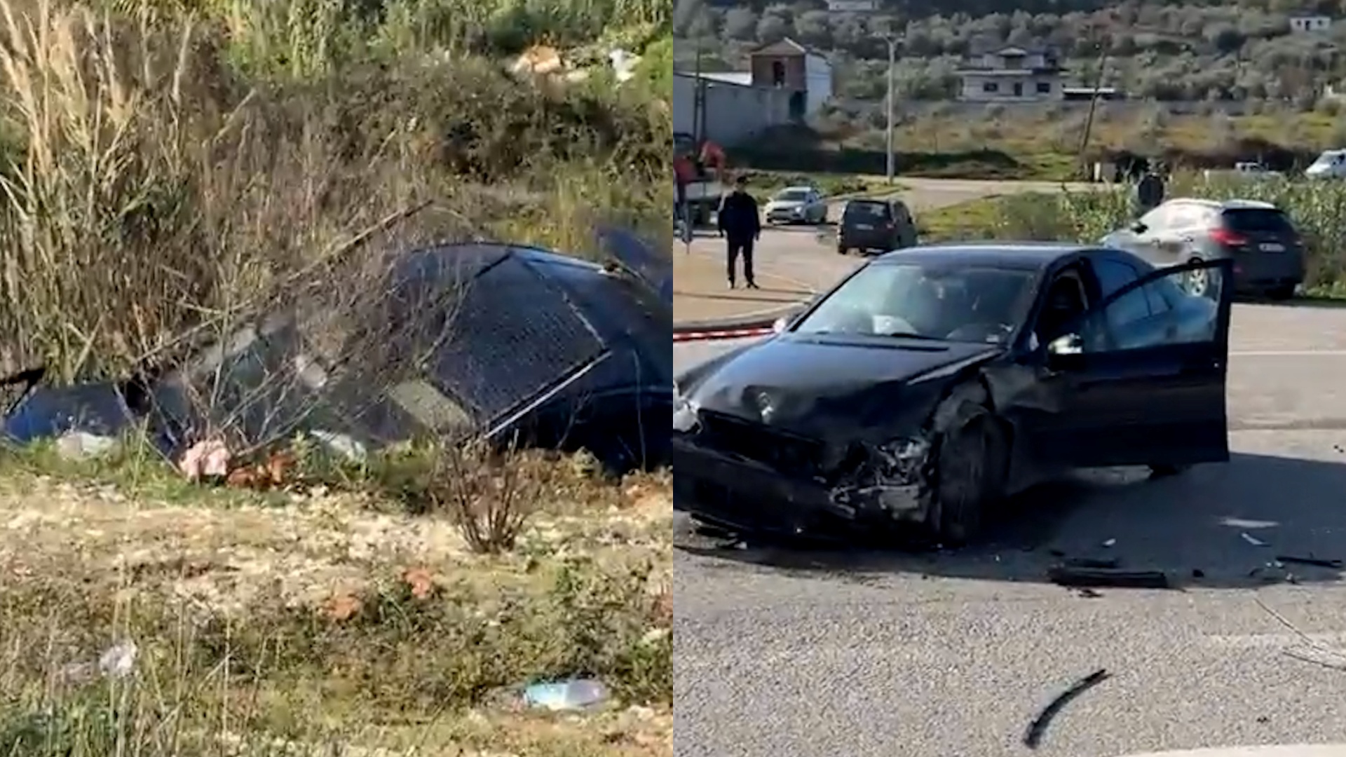 Përfundon në kanal furgoni i FNSH së  tre policë në spital