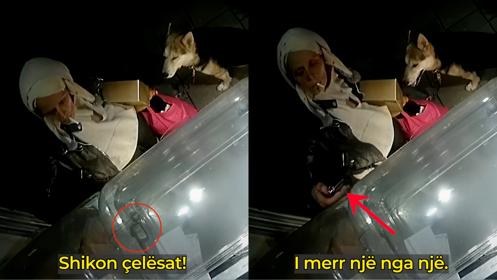  Më ndihmoni të gjej këtë hajduten  më vodhi çelësat e makinave 