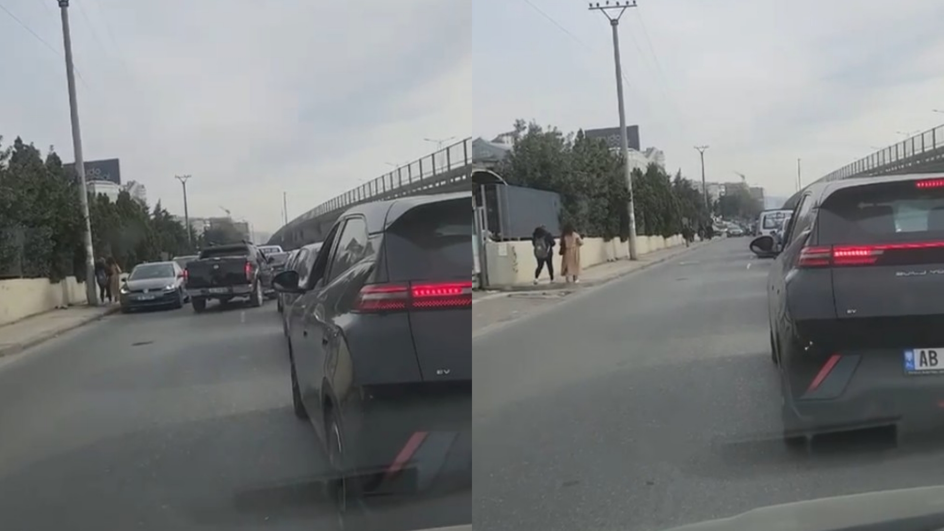 Rruga dytësore Vorë-Tiranë makth i qytetarëve, me orë të bllokuar në trafik