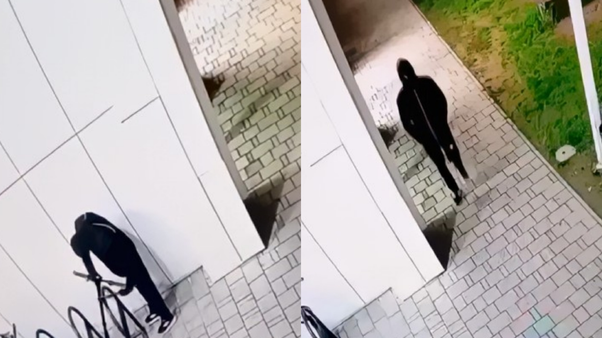 I maskuar dhe me të zeza, ‘hajduti profesionist’ vjedh skuterin