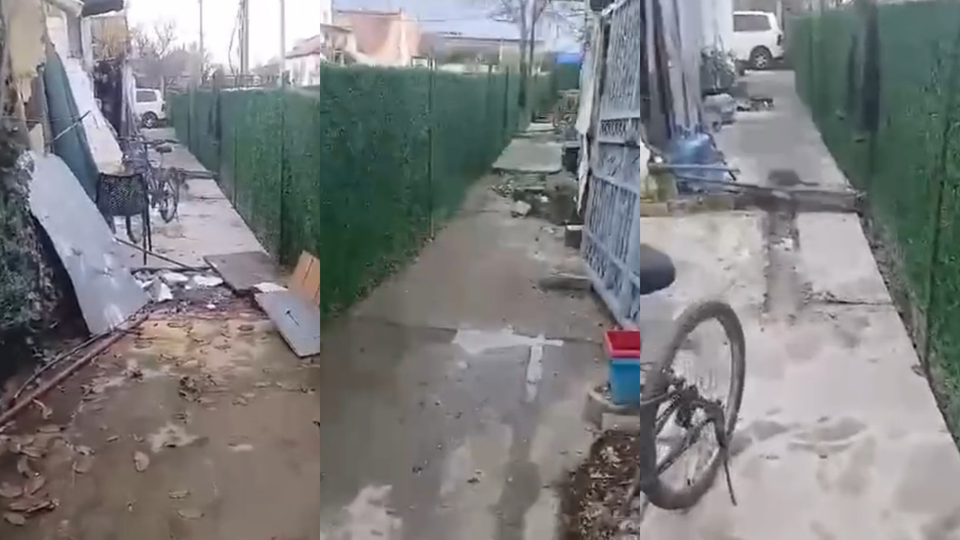 Një metër rrugë si në xhungël, qytetari: Karroca e invalidit s’futet dot këtu