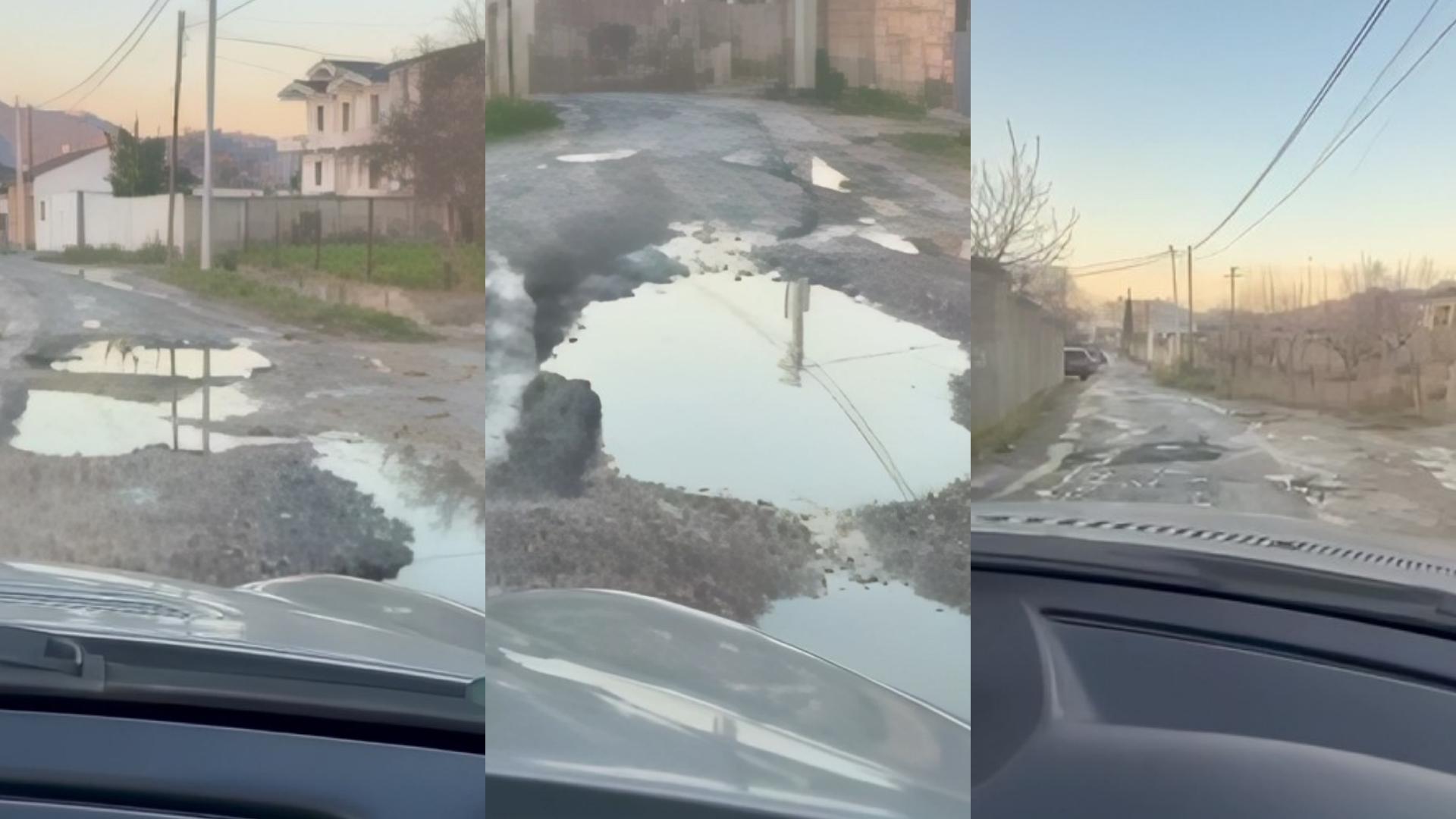 Rrugët e Muçajt të Vorës si në Kabul  Blerim Shera nuk i prek me dorë