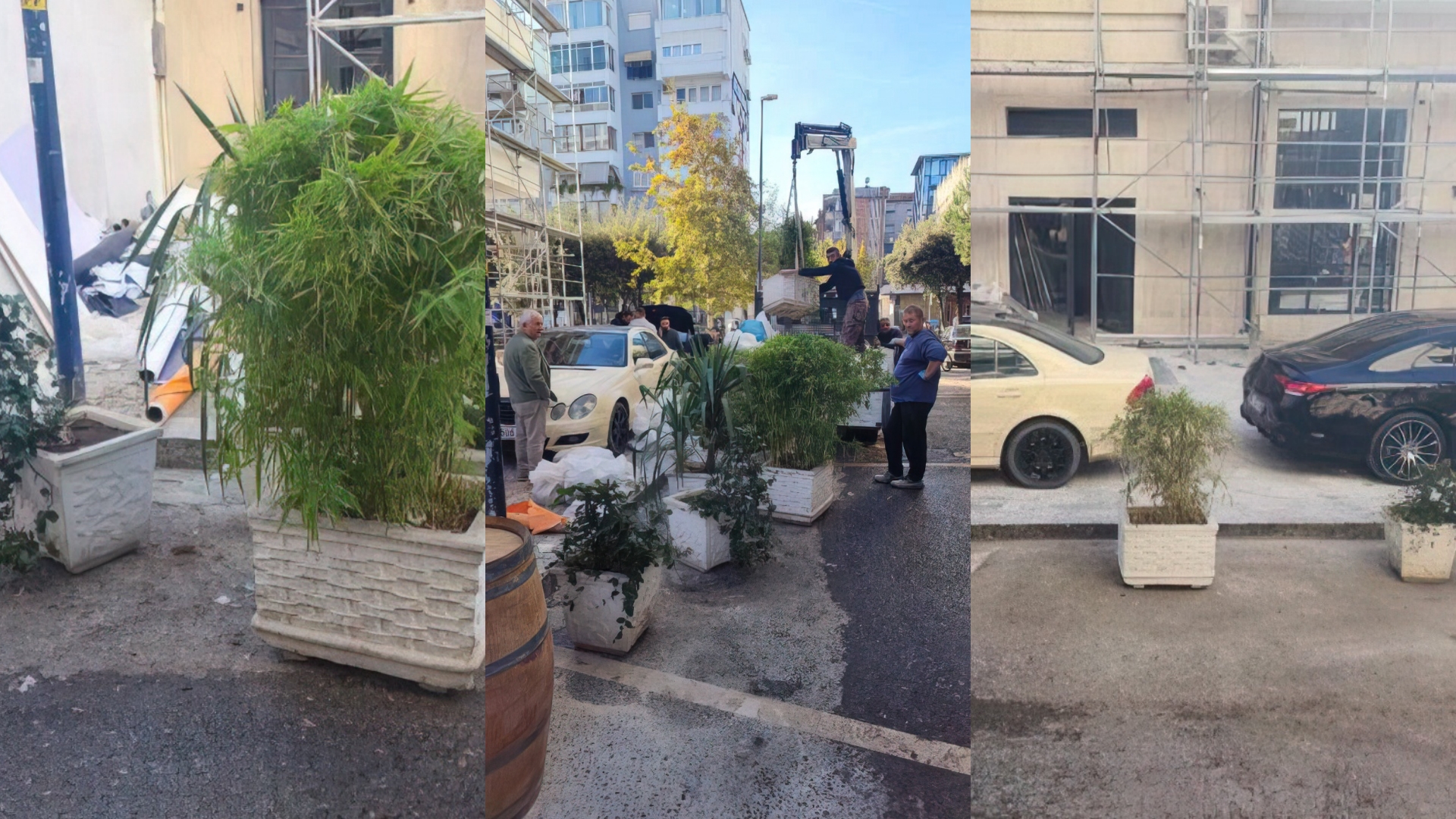 Pronarët e godinës zaptojnë hapësirat e parkimit të banorëve