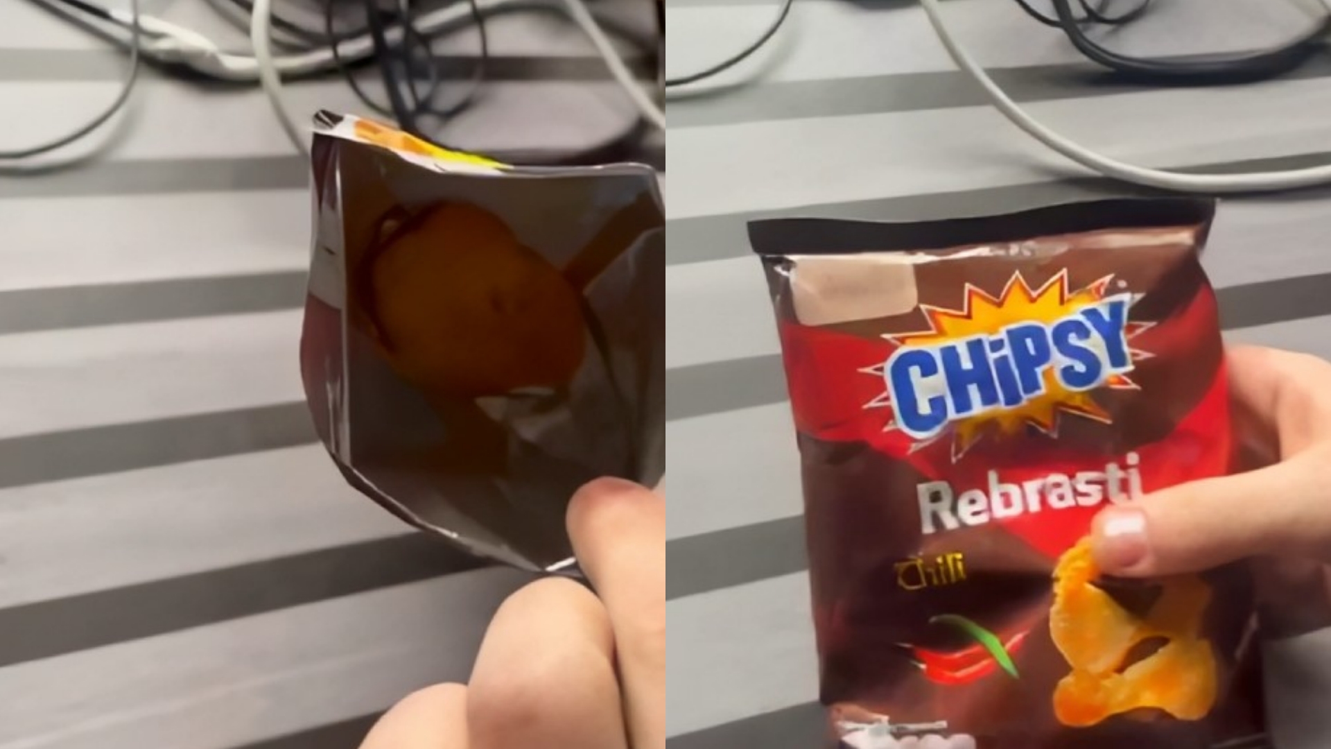  Një në pesë patatina Chipsy janë bosh  s është hera e parë që nodh 