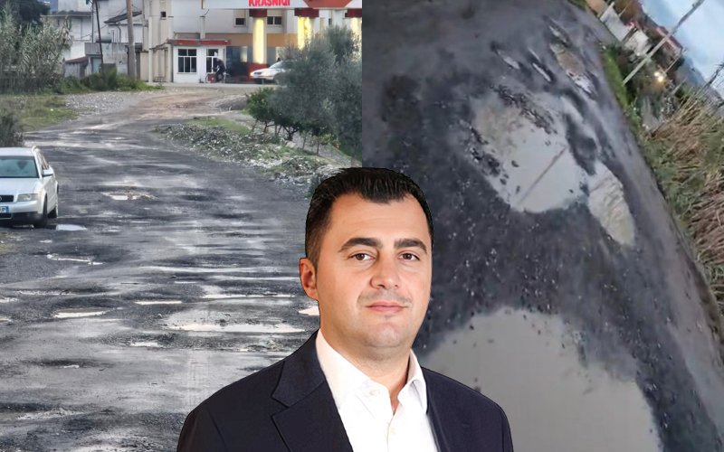 Llatja lë në harresë rrugën e lagjes 28 Nëntori  Si në xhungël