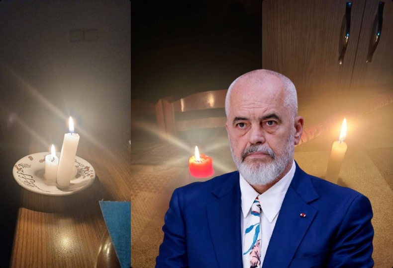 Shqiptarët presin vitin e ri në errësirë  pjesa më e madhe e vendit pa drita