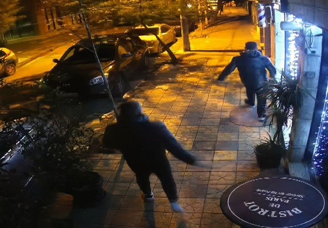 Këputin dritat dhe thyejnë vazon e luleve  pronari  Hajde paguajeni