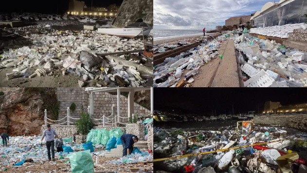 Tonelatat mbeturina në brigjet e Dubrovnikut  Kroacia mund të padisë Shqipërinë