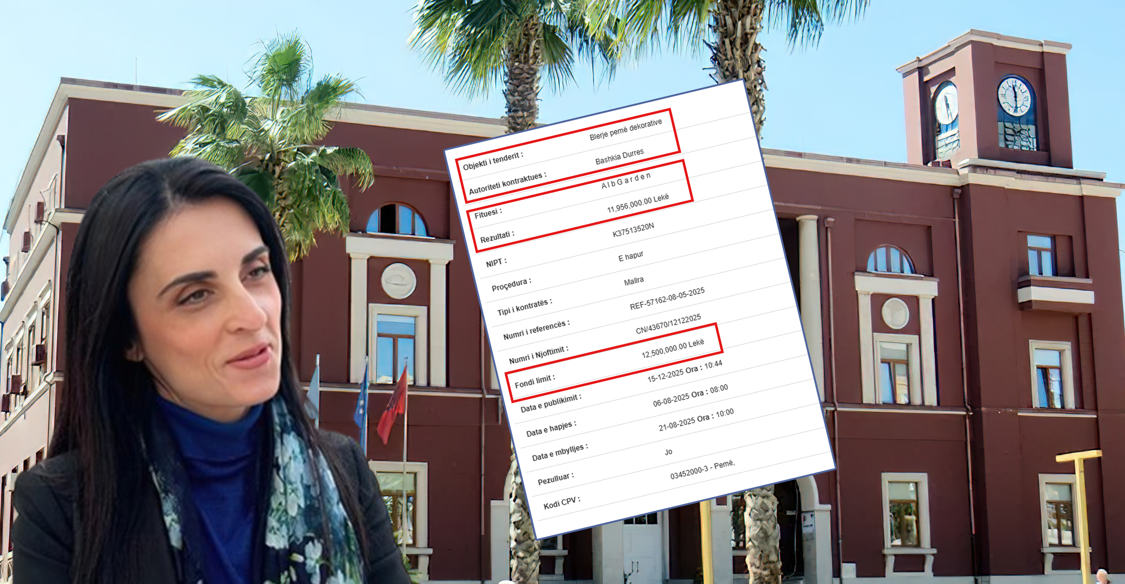 “Pemë me çmim floriri” në Durrës: 143 MLN për ALBGARDEN të Pjetër Trashaj