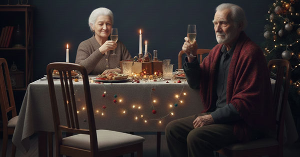 Të rinjtë larg  prindërit vetëm  Festat e fundvitit në heshtje për mijëra të moshuar