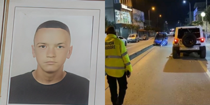 Irdi Laçi  19 vjeçari që u përplas për vdekje nga fuoristrada luksoze