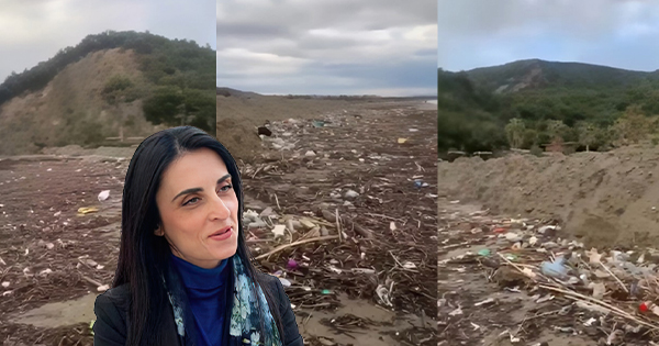 Bregdeti i Lalëzit mbytet nga plehrat  Sako hesht