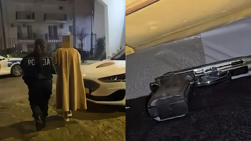 35-vjeçarja mirditore kapet duke qarkulluar me armë në brez