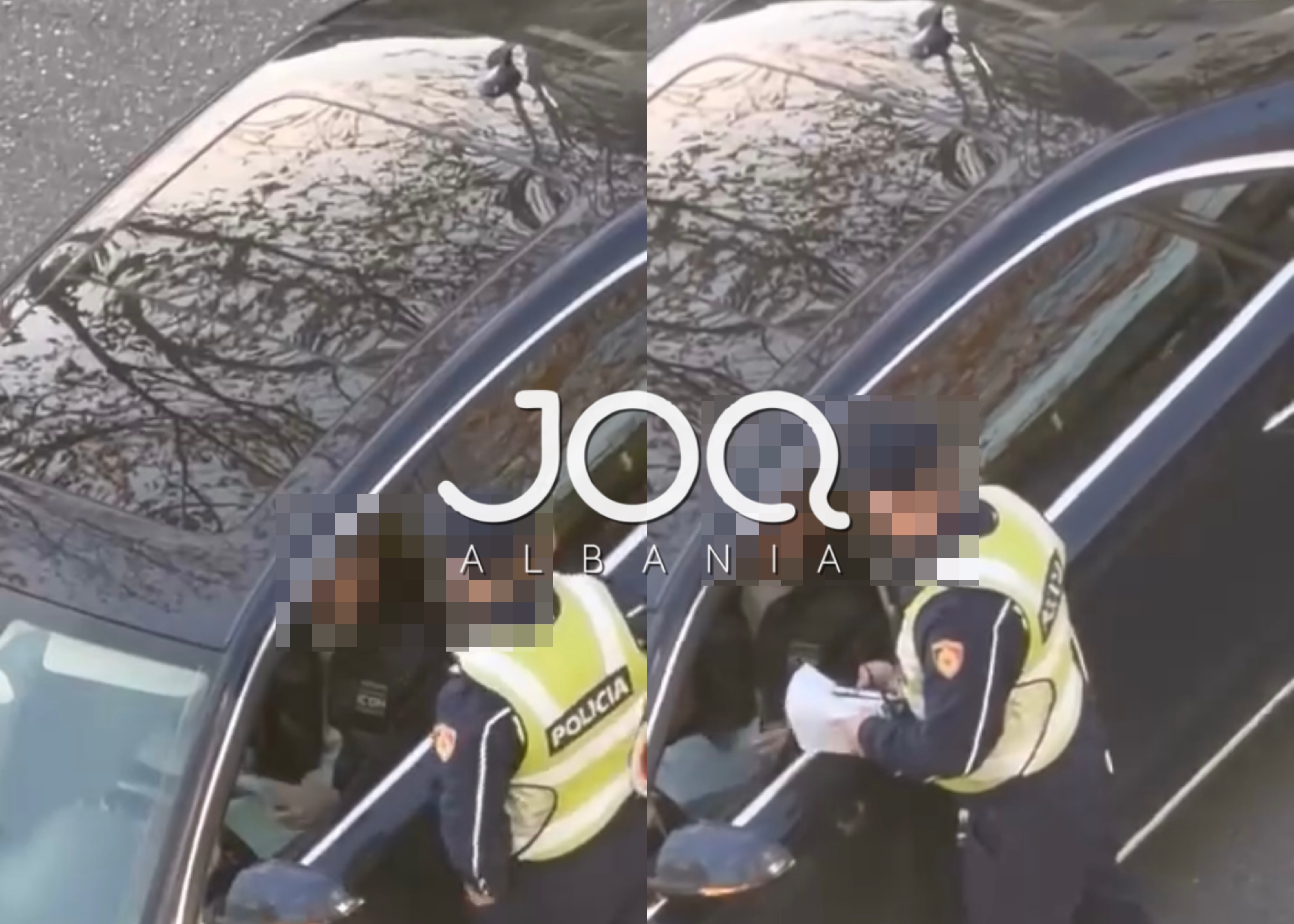 I fut poshtë celularit pastaj në xhep  Polici merr rryshfet në mes të rrugës