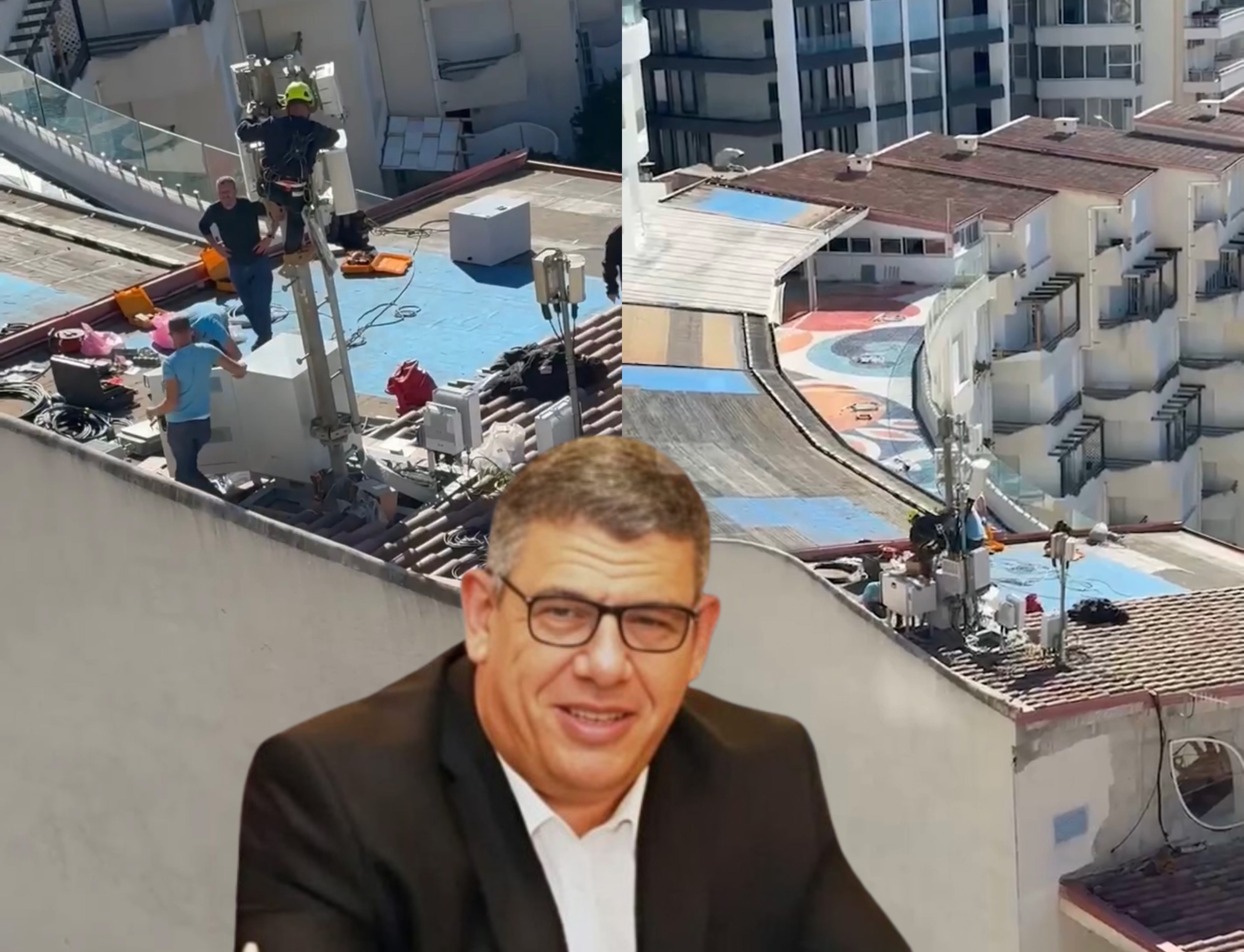 Gentian Sula vendos antena mbi tarracën e resortit të tij  banorët i tremben rrezikut