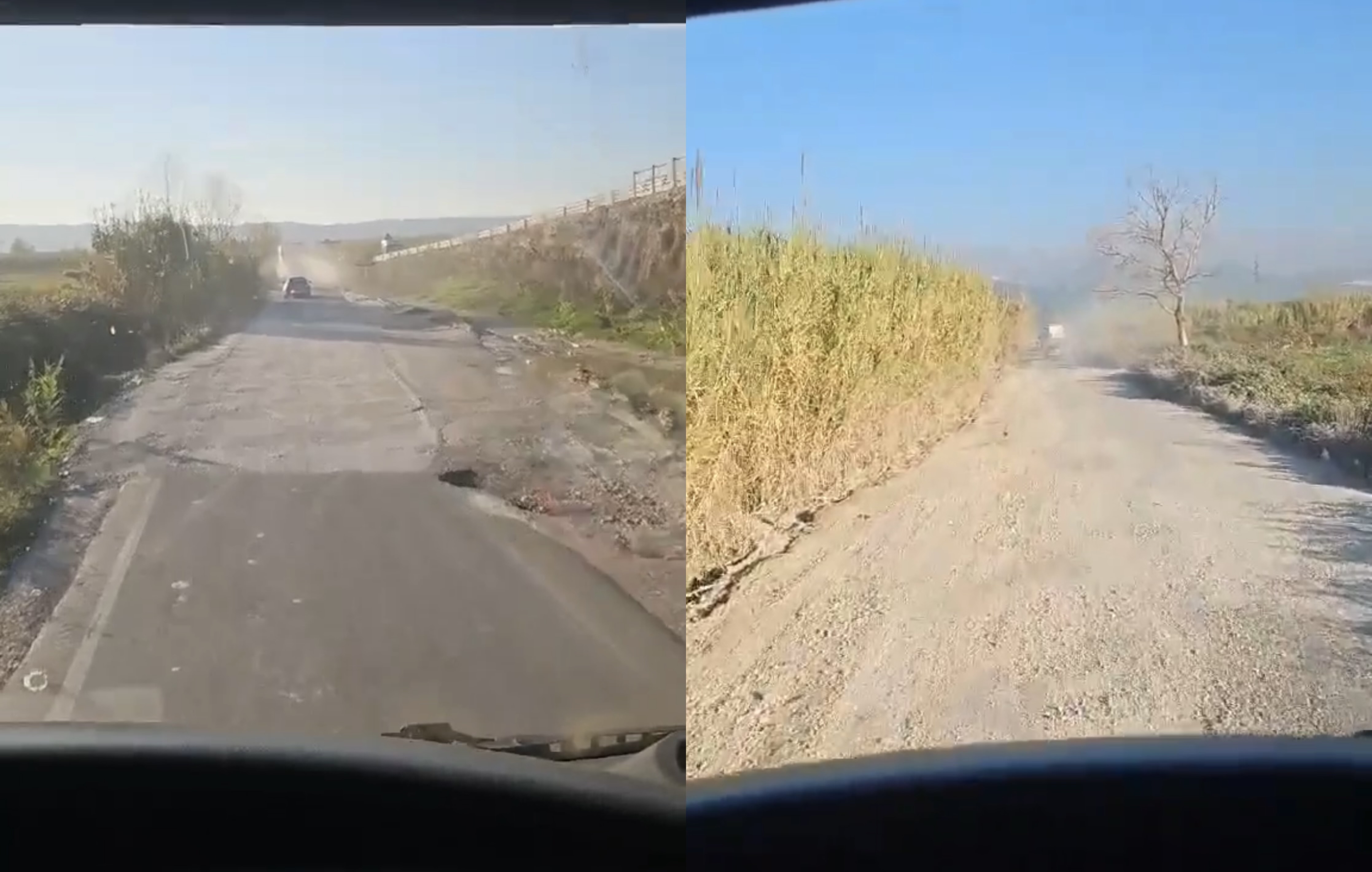 Rruga që duhej të shkurtonte distancën  po shkatërron makinat çdo ditë