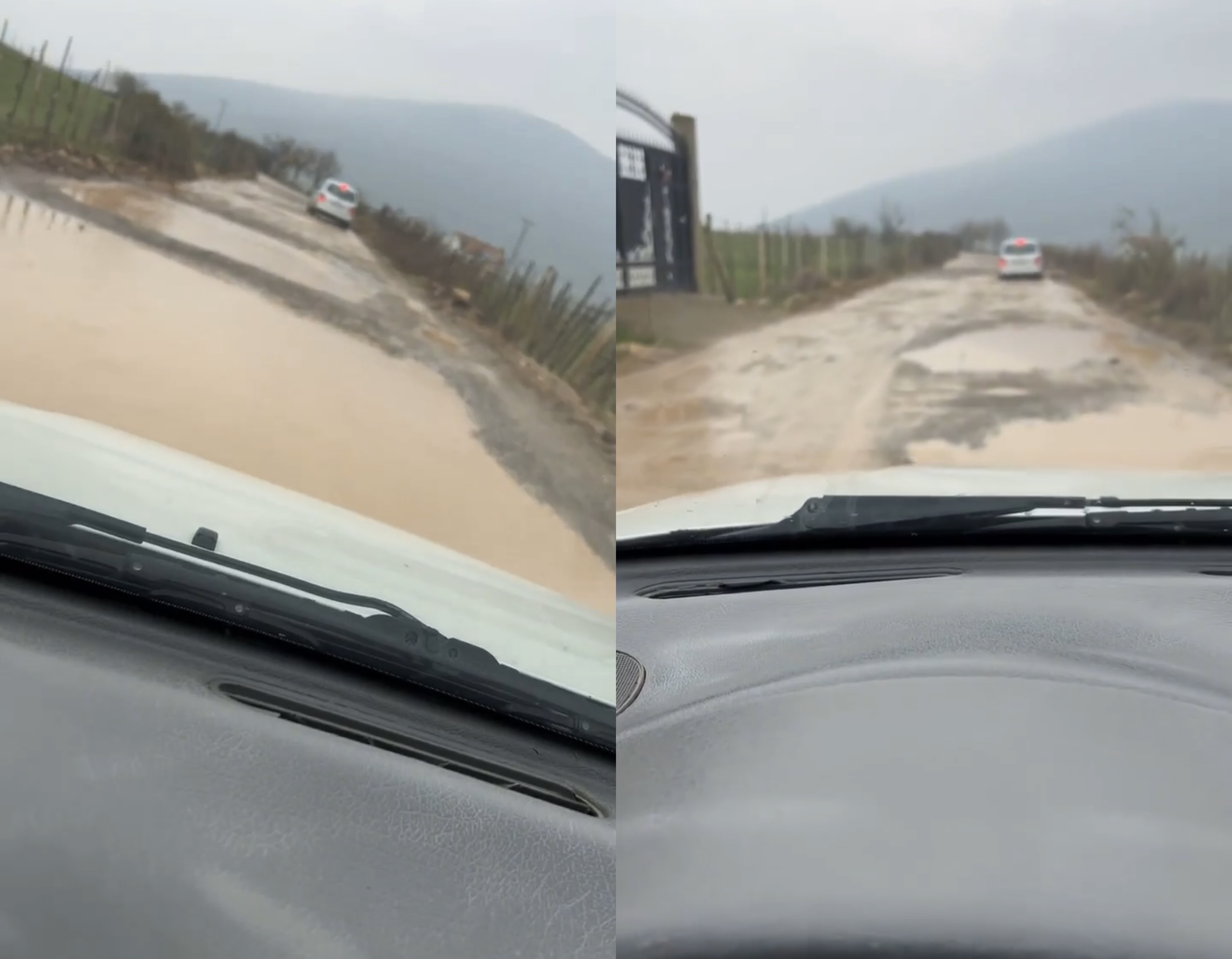 Premtime pafund por punime zero  Rruga Mamëz Surroj bëhet e pakalueshme