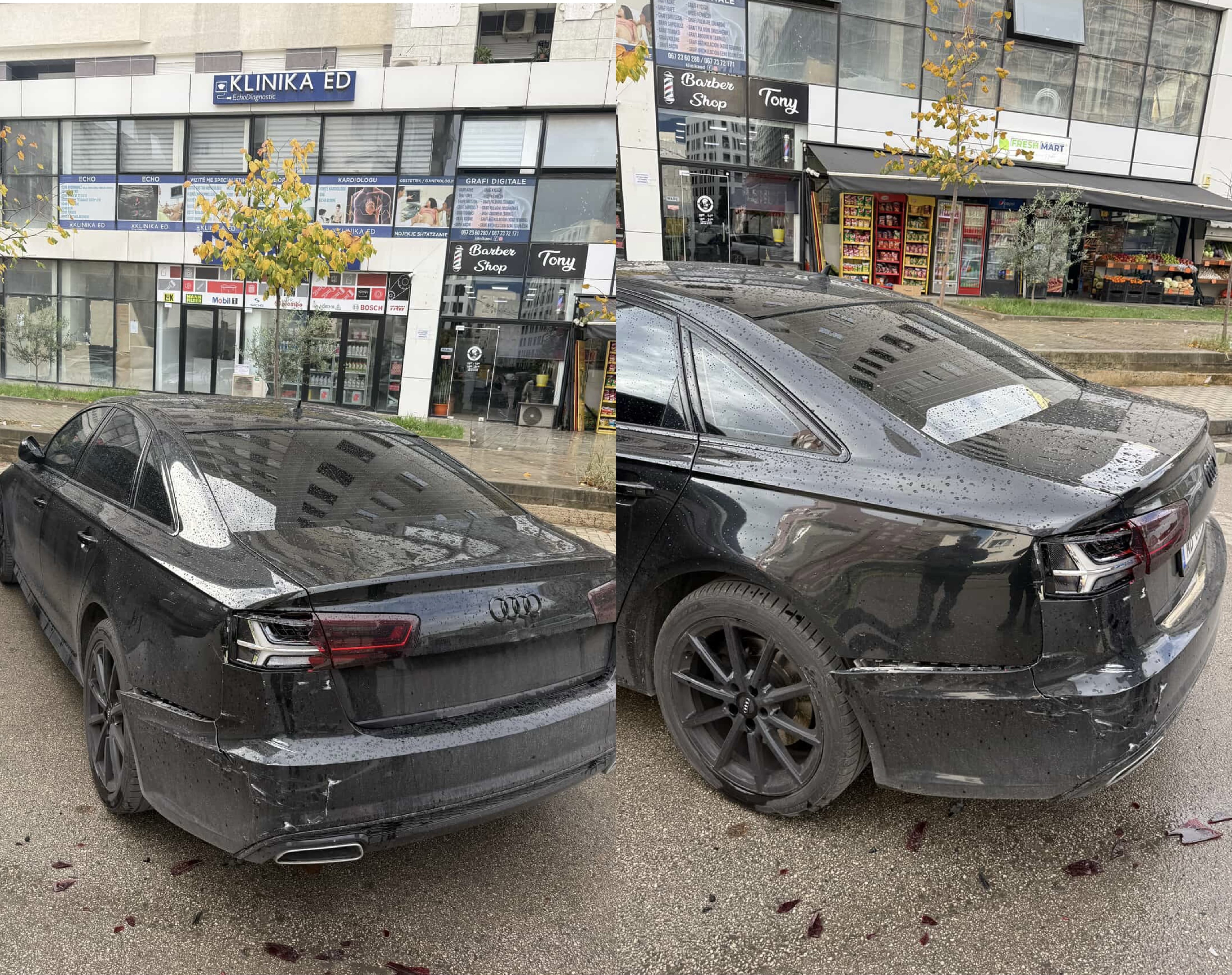 Qytetarit i dëmtojnë makinën e parkuar në lagje  Autori të paguajë dëmin