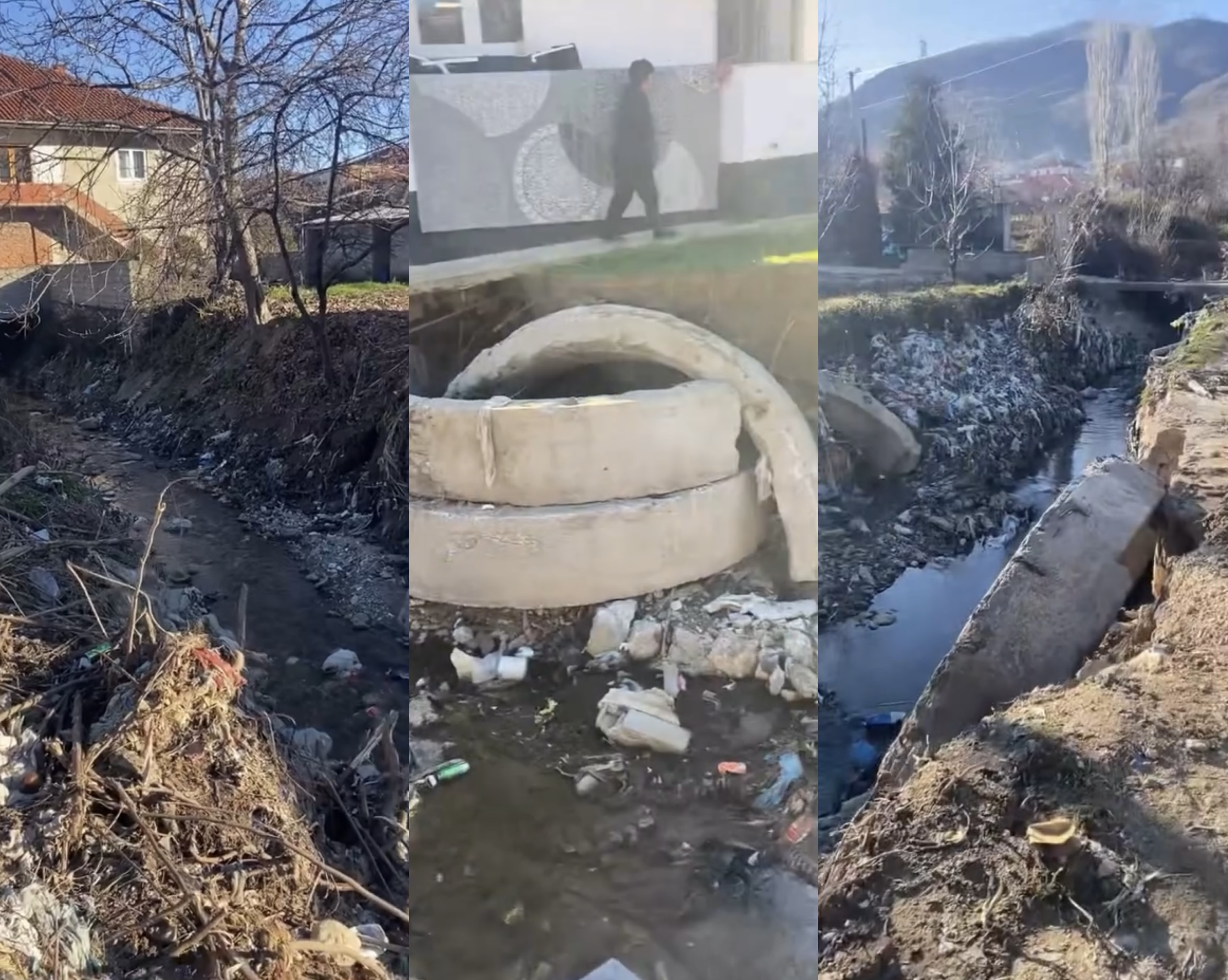 Kanali i bllokuar dhe lumi që gërryen shtëpitë rrezikojnë jetesën e banorëve në Vërdovë