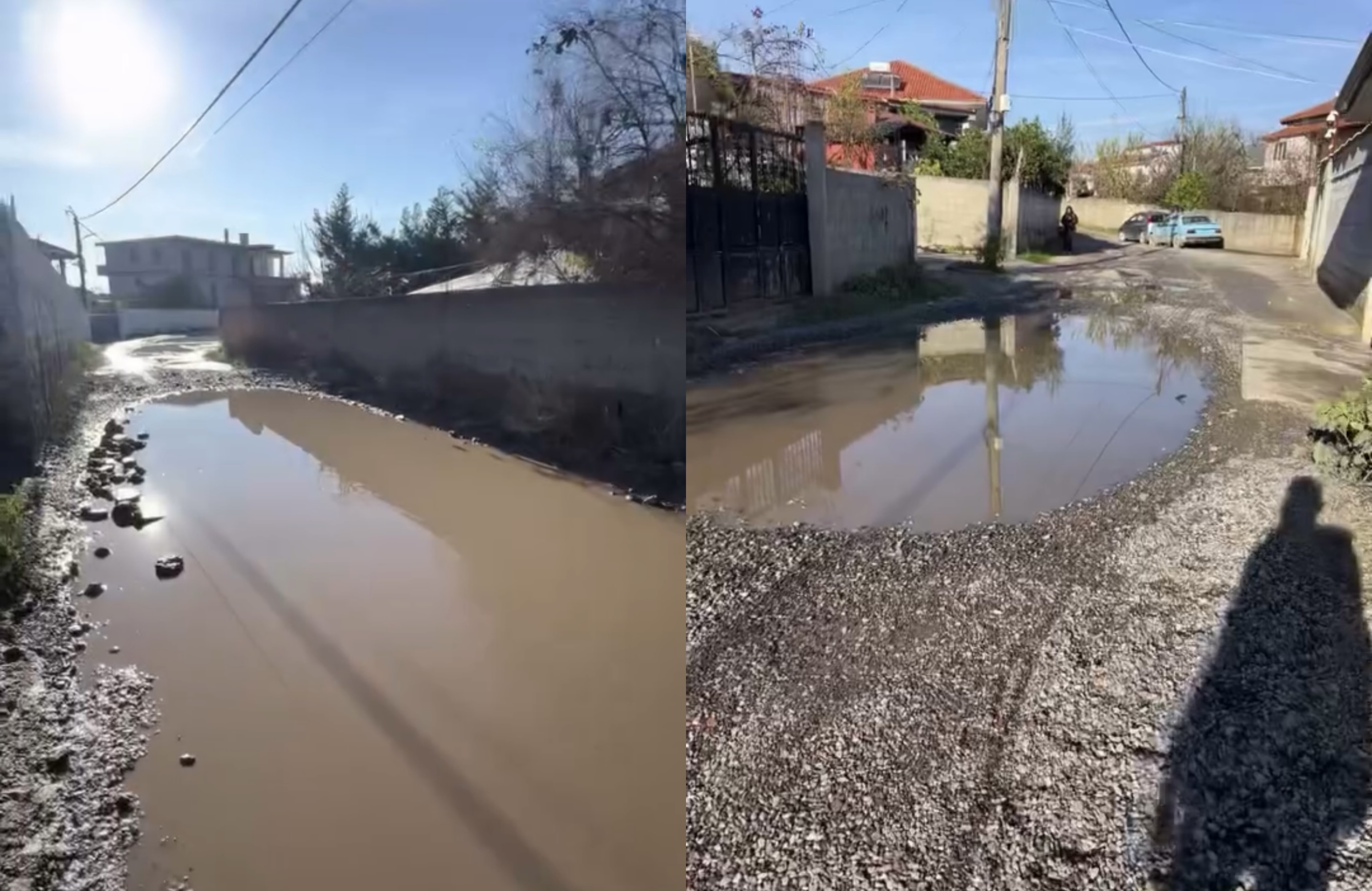  Rruga  Tajar Tetova   në kolaps total  banorët prej vitesh jetojnë mes gropave dhe rrezikut 