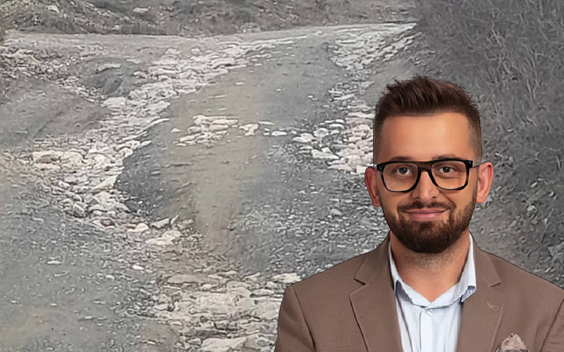 Rruga e amortizuar izolon banorët e Kagjinasit  kryetar Isai asnjë masë