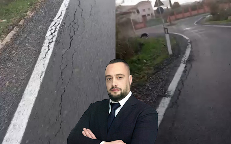 Rruga e sapoinaguruar nga Arbana i Shijakut degradohet  çahet asfalti