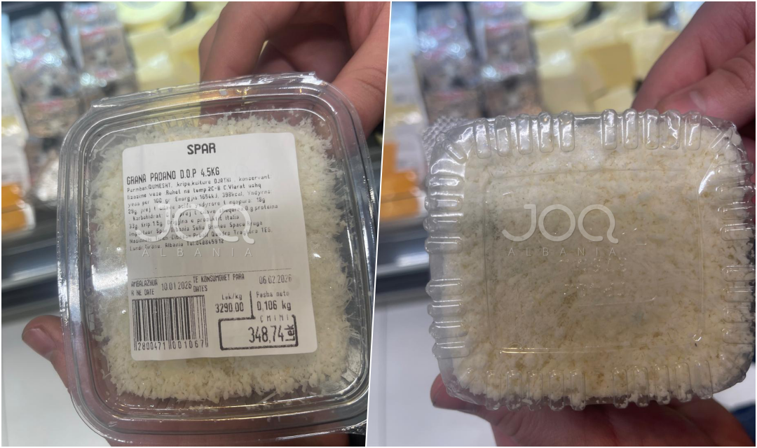 Konsumatori denoncon supermarketin SPAR  Djath i mykur në raft  ka dy javë që s e heqin 