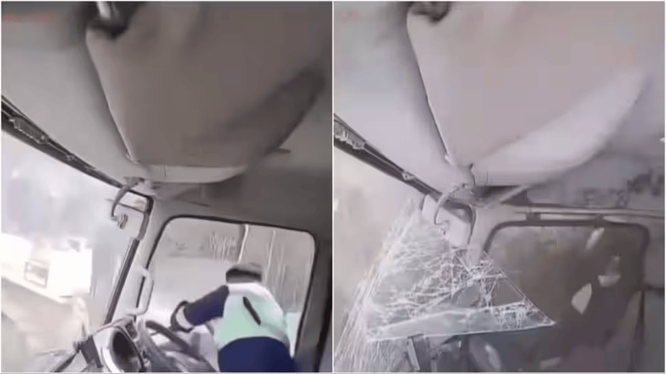 Indonezi: Rrëshqitja e dheut “përpin” kamionin, shoferi largohet me shpejtësi