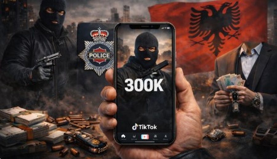 Shqiptarët në Angli me stile të reja  Shesin drogë në TikTok  300 mijë £ për një telefon