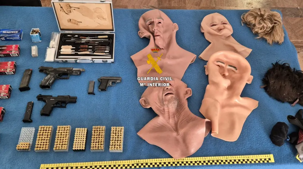 Maska  paruke dhe grabitje vilash luksoze  Shkatërrohet banda e hajdutëve shqiptarë në Spanjë