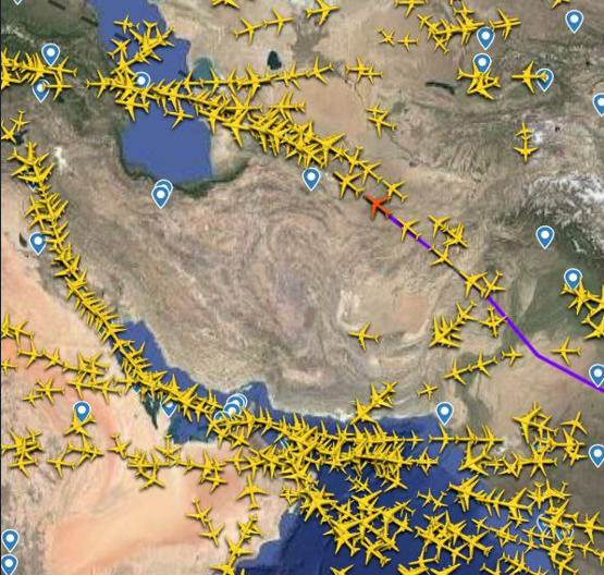 Irani mbyll hapësirën ajrore për shumicën e fluturimeve