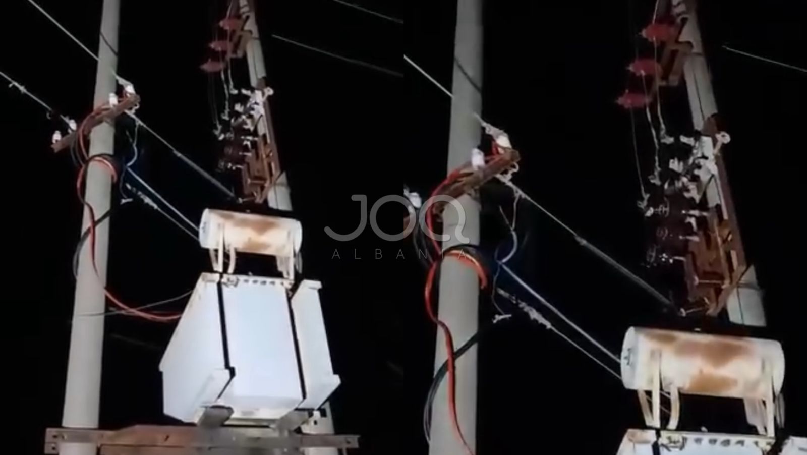 Torovicë  Digjen të gjitha pajisjet e transformatorit  Kemi dy ditë pa drita  OSHEE s merr masa 