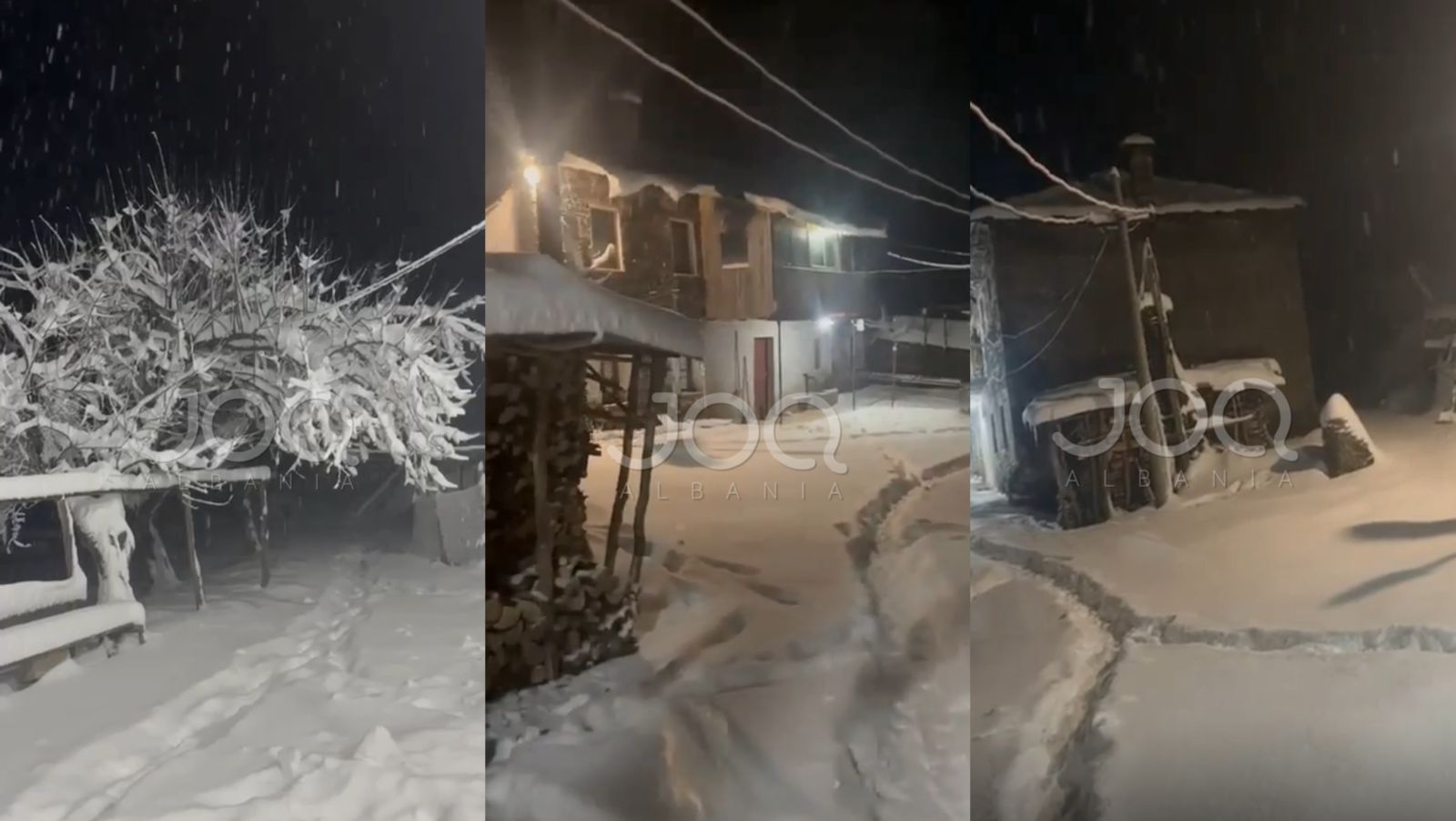 Bora 50 cm në Buzmadhe  Bashkia e Kukësit lë banorët të izoluar