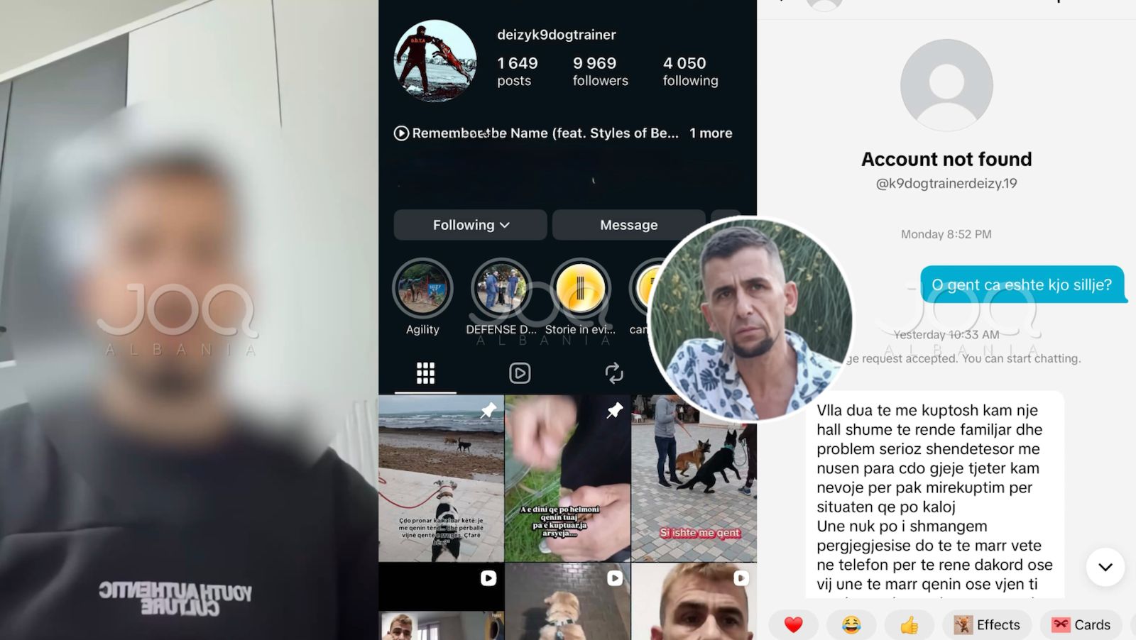  Dhashë 650 euro dhe ma zhdukën qenin  Qendra e trajnimeve më bëri bllok  