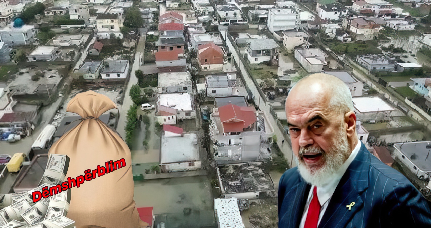 Përmbytjet dhe dëmet tek shqiptarët  Pse Rama nuk shpall gjendjen e emergjencës 