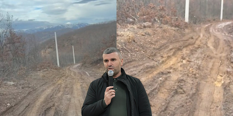 Rruga Bushtricë   Vilë e degraduar  Halilaj i Kukësit në gjumë