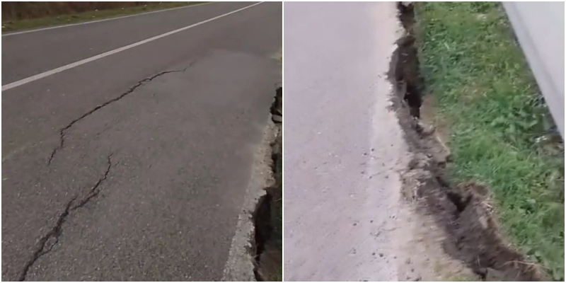 Rruga e Gjirit të Lalzit çahet nga përmbytjet  banorët kërkojnë ndërhyrje