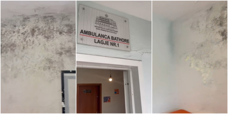 Fluks i lartë pacientësh por kushte skandaloze: Qendrat Shëndetësore plot myk e lagështi