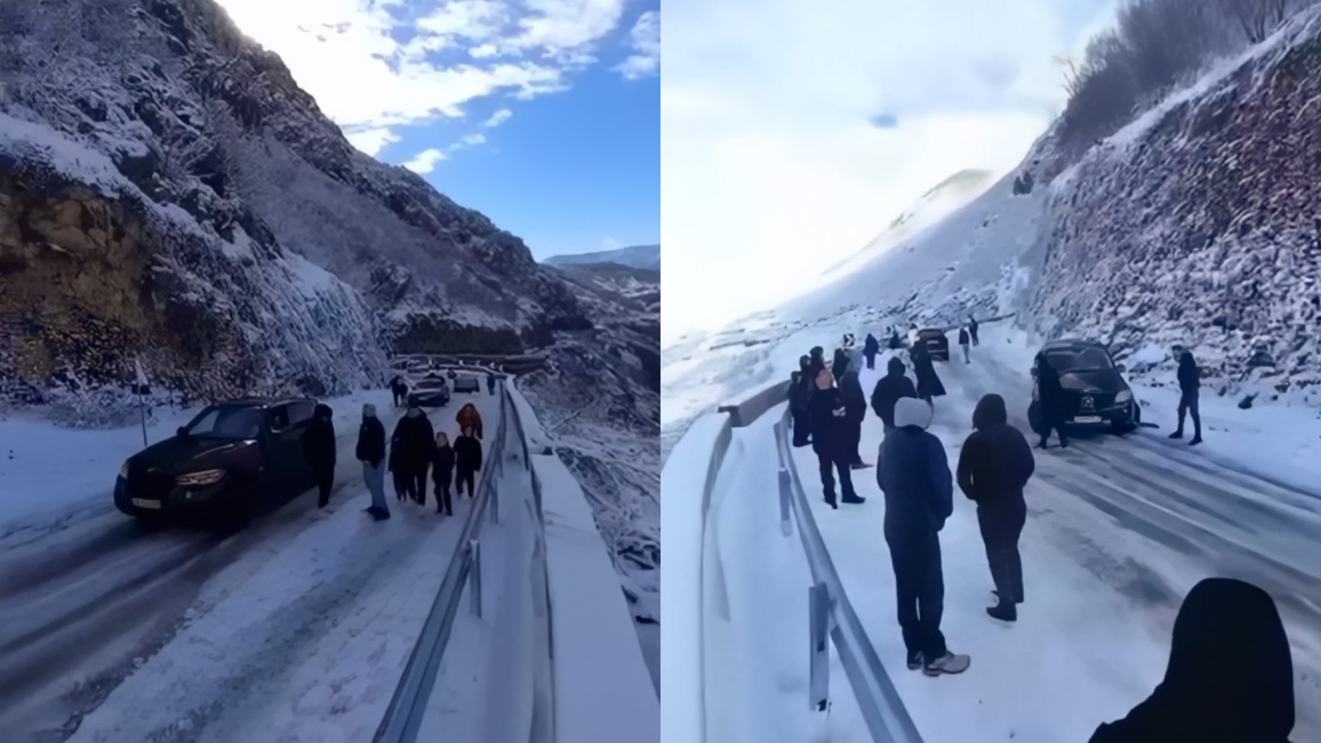 Qytetarët bllokohen nga bora në aksin Librazhd Dibër  borëpastrueset s duken