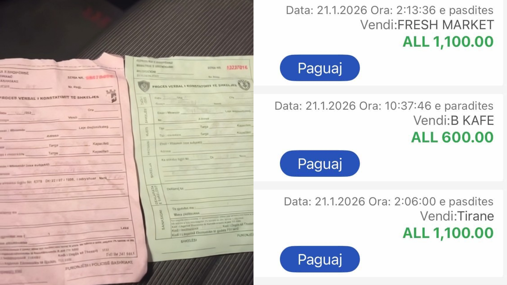 “Policia e Shtetit për të plotësuar numrin më ka vënë dy gjoba në një vend”