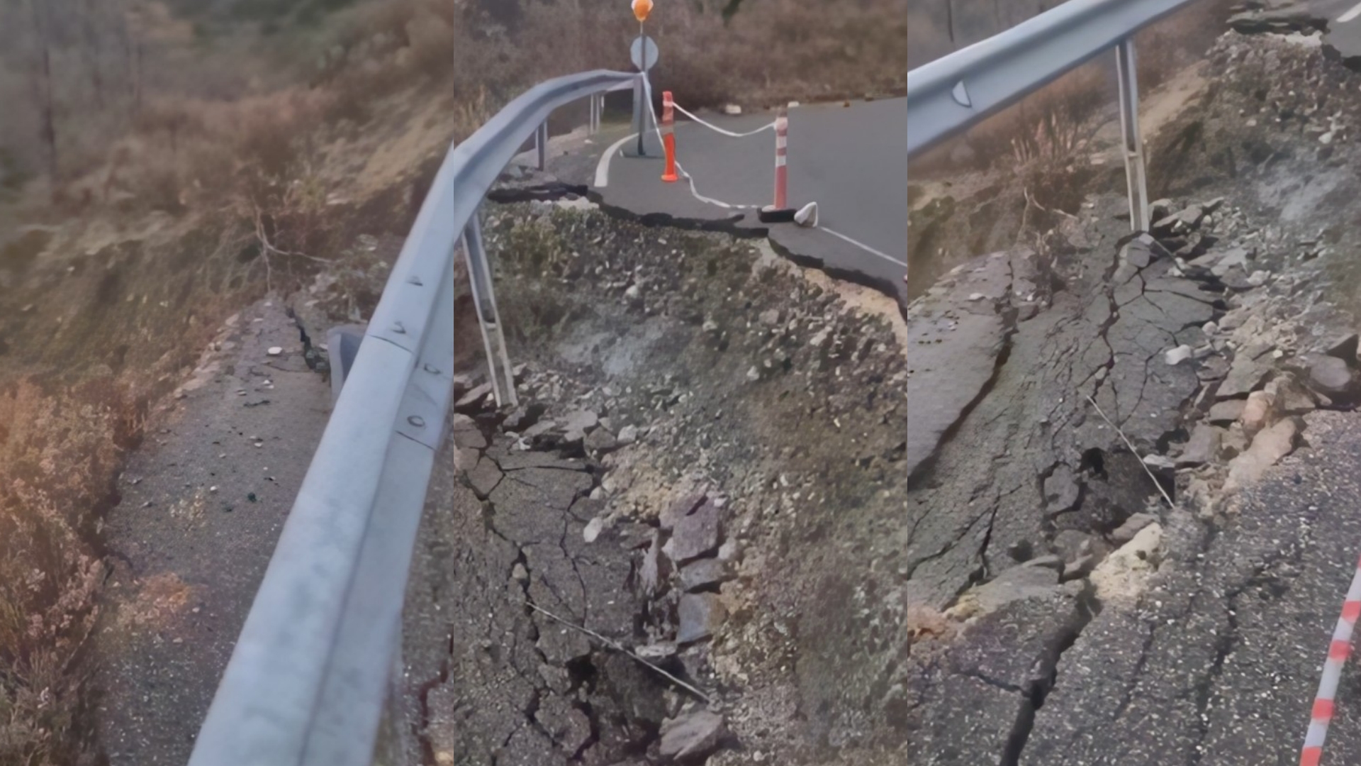  Rruga e vdekjes  në Shëngjergj rrezikon shoferët  autoritetet vetëm e fotografojnë