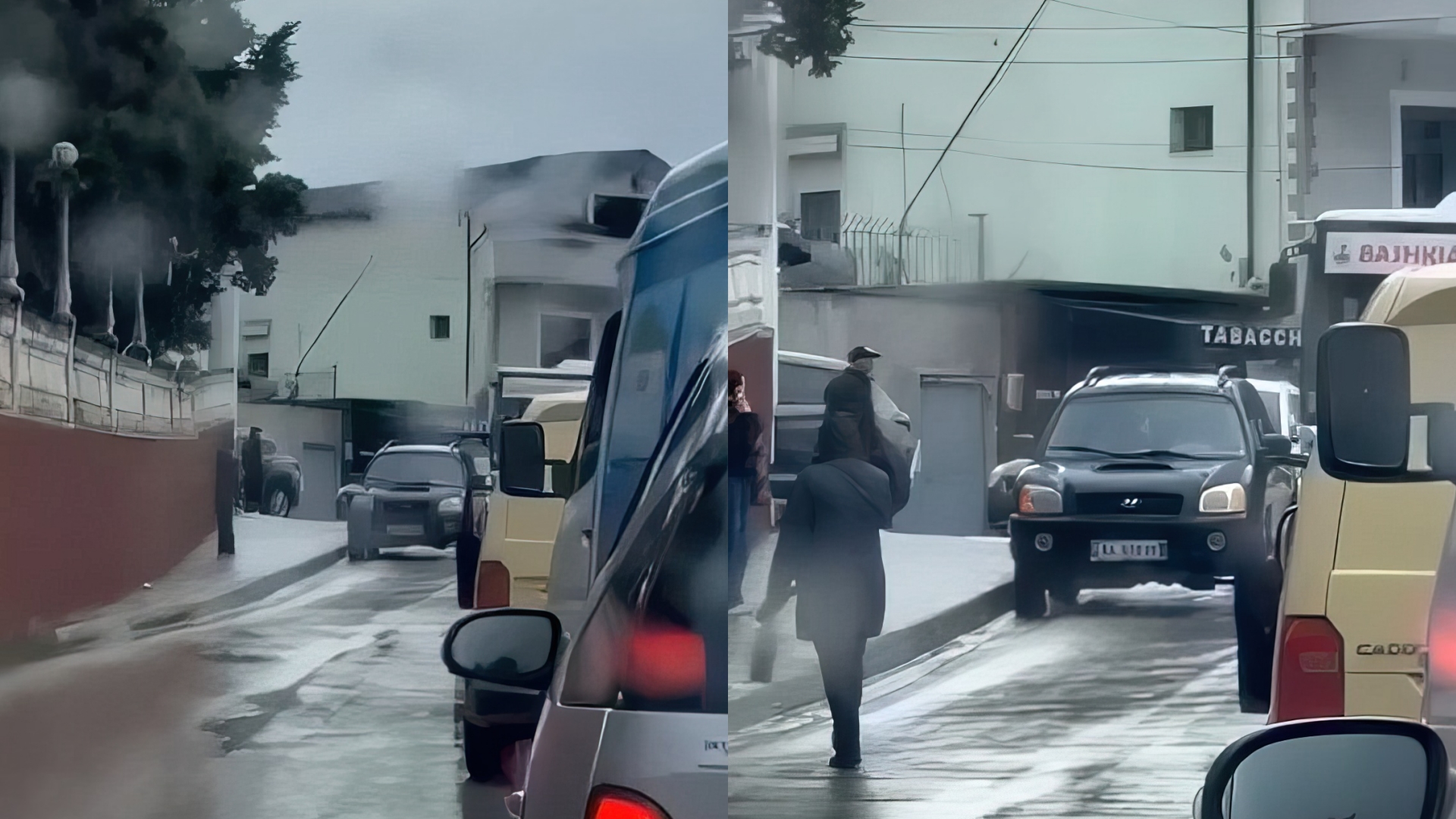 Kakami nga Vlora parkon para hyrjes së spitalit dhe bllokon rrugën