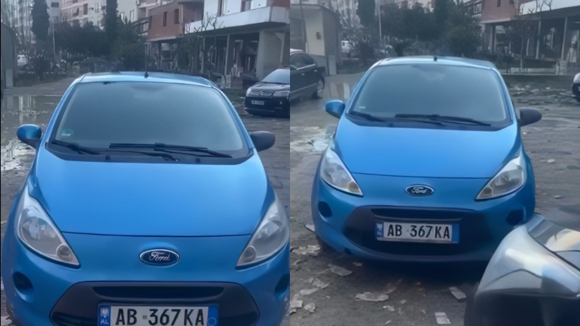  Kjo makina më ka bllokuar rrugën që dje  polica s bën asgjë  si veprohet tani  